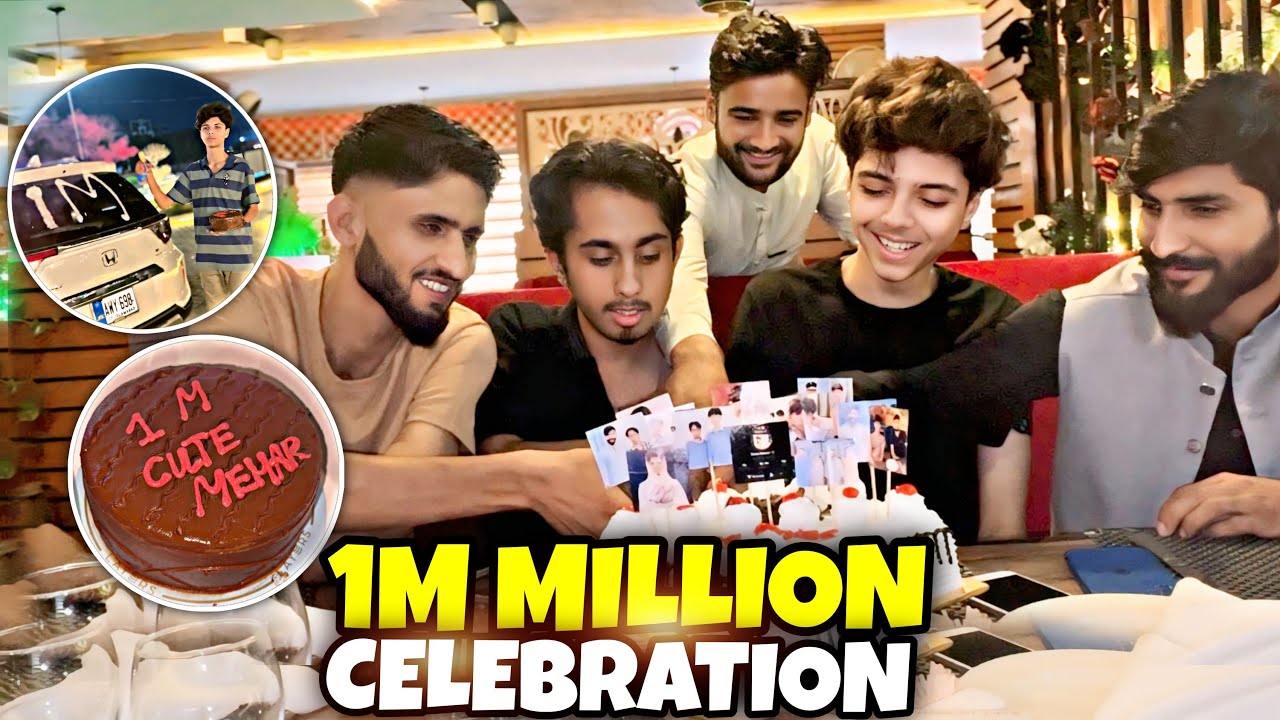 1M special vlog! Celebration with FAMILY & FRIENDS 
