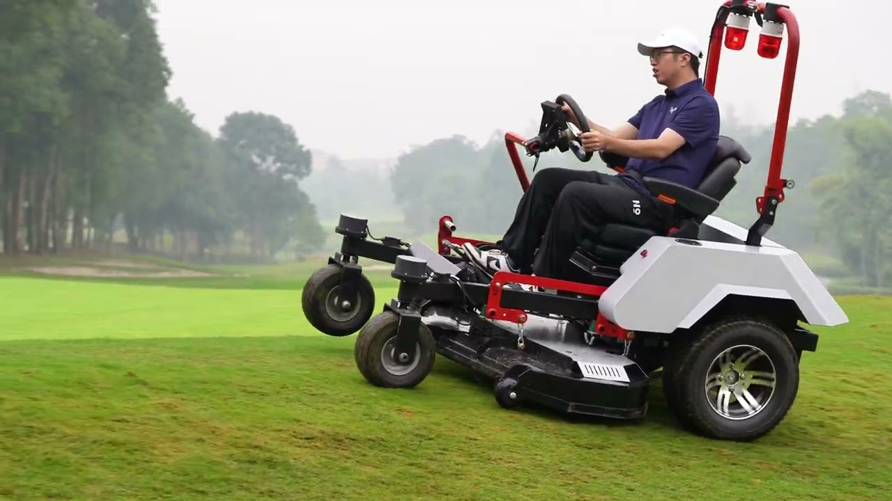Unedited Steep Slope and Zero-Turn Mower Demo | Real-Time Performance!