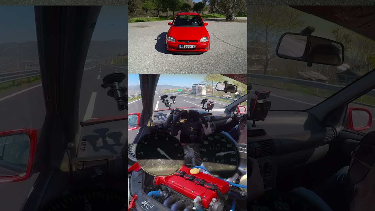 Opel Corsa B GSİ / C20XE Umbau / 100-200 Km / İTB SOUND ! 