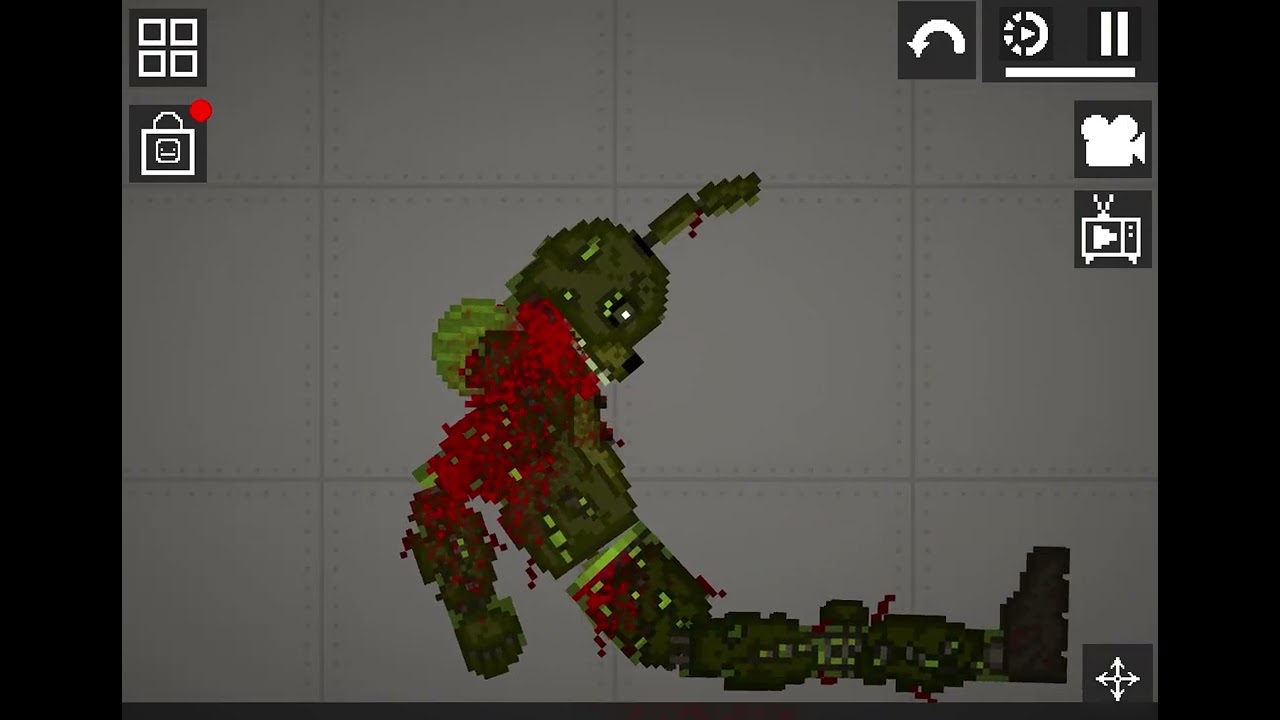 Gore melon in melon sandbox (not mine)