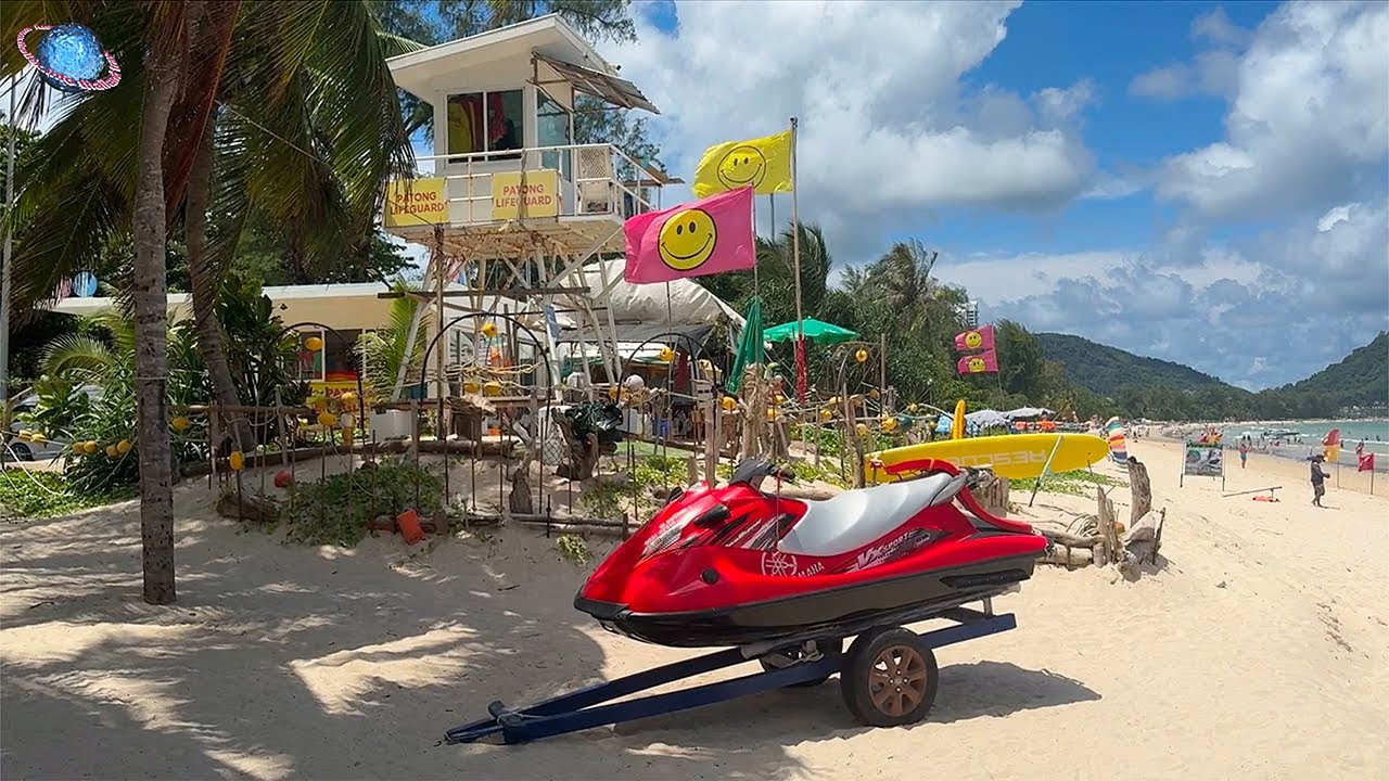 🇹🇭 THAILEX VDO Patong Beach: Jet Skis, Motorbikes & Coastal Charm