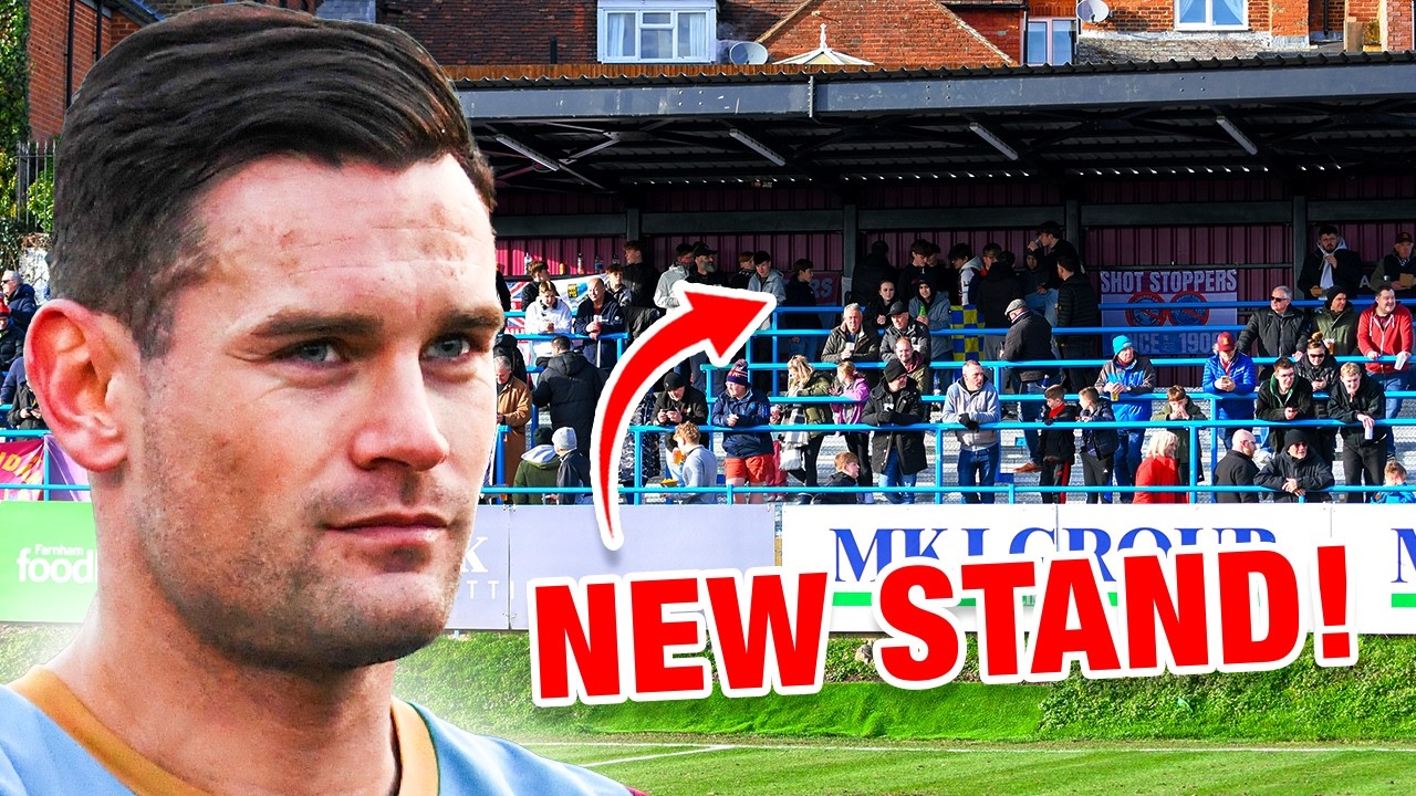 FIRST MATCH in front of our NEW STAND! | Non-League Diaries S4 E33