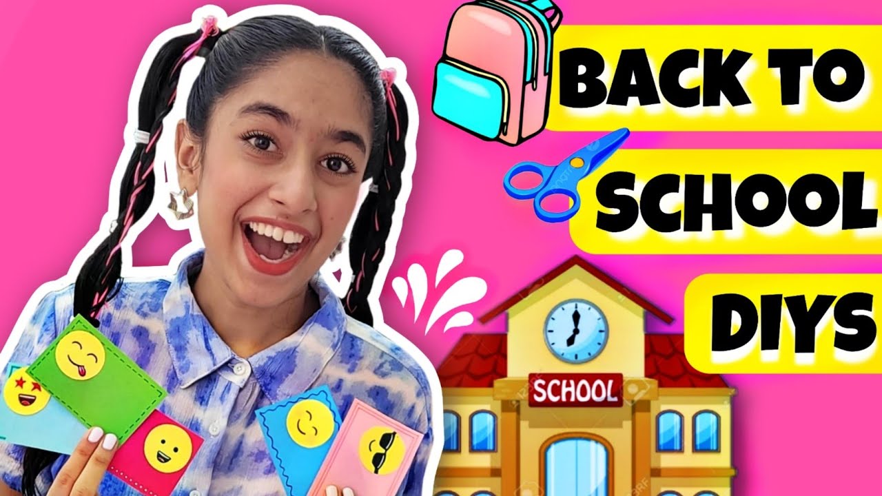 Back to School DIYs!!!🎒😍🎀✨️ | Riya's Amazing World