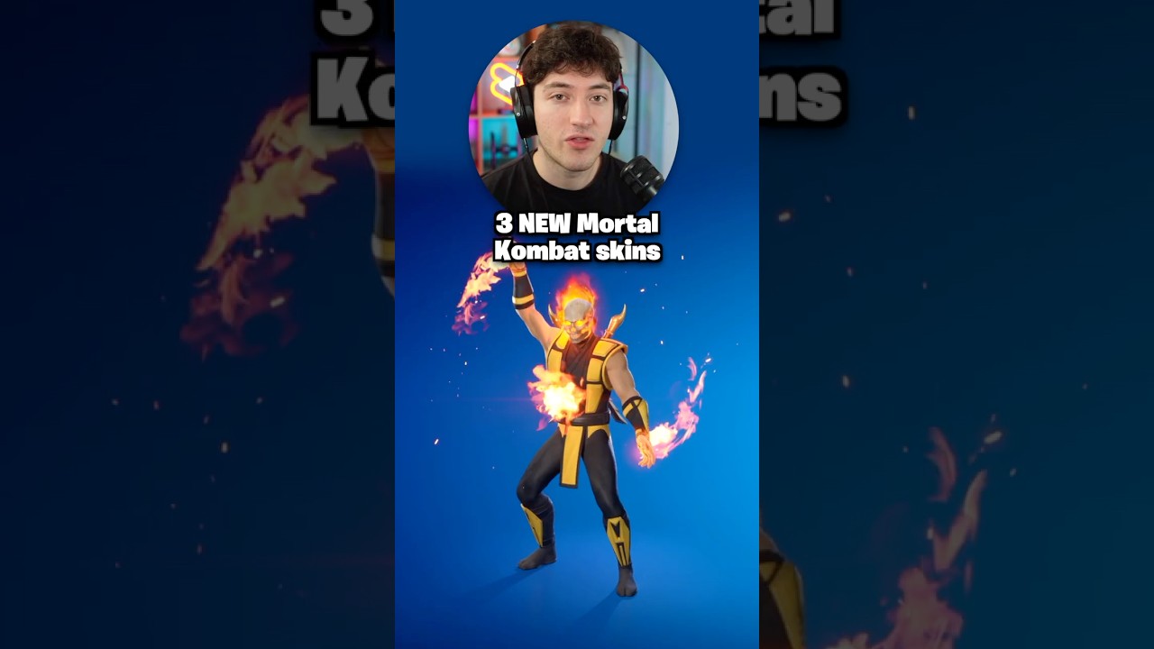 3 скина Mortal Kombat в Fortnite