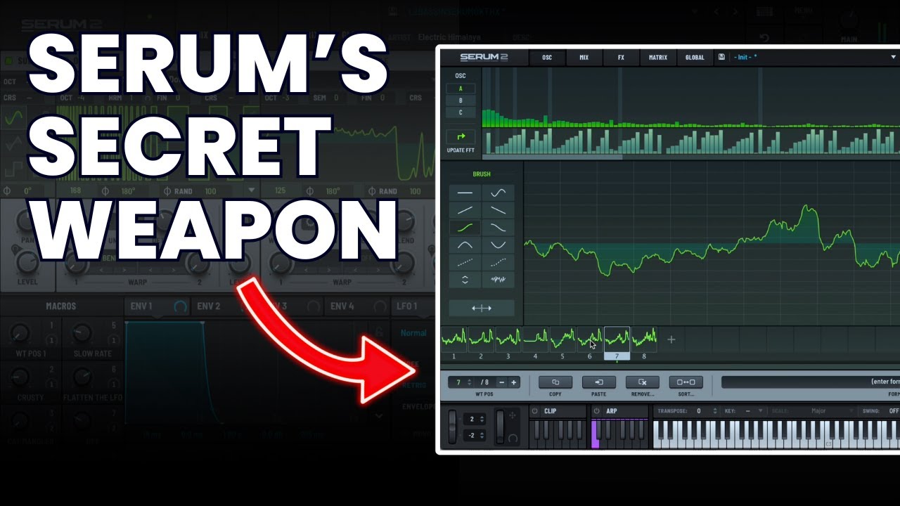 Редактор волновых таблиц Serum 2: Полное руководство (подробное описание всех функций)