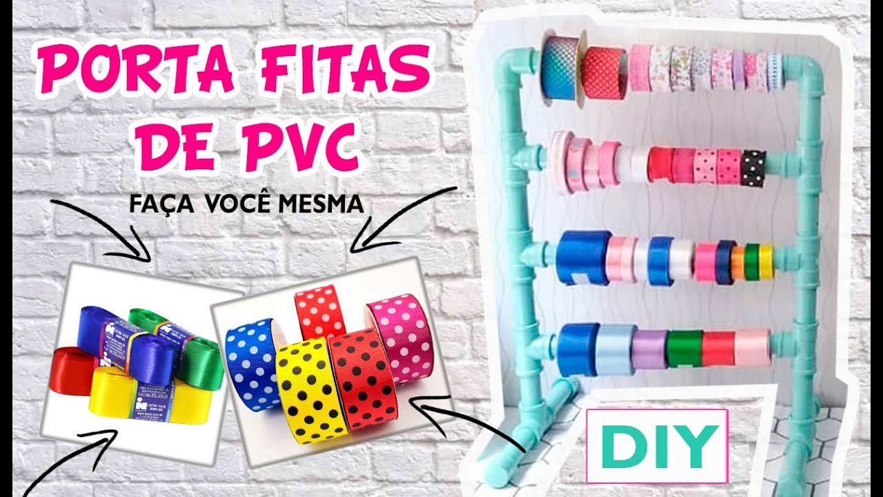 PORTA FITAS DE PVC