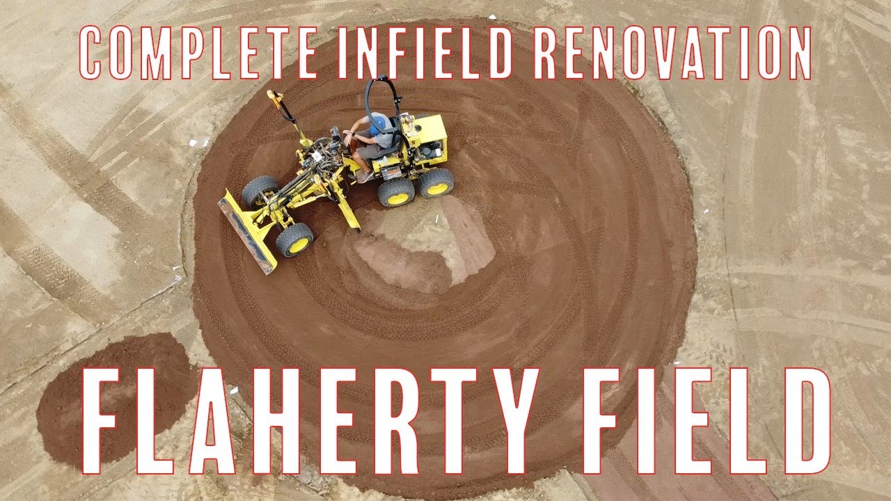 Complete Baseball Infield Renovation - Flaherty Field (New Castle High School, PA)