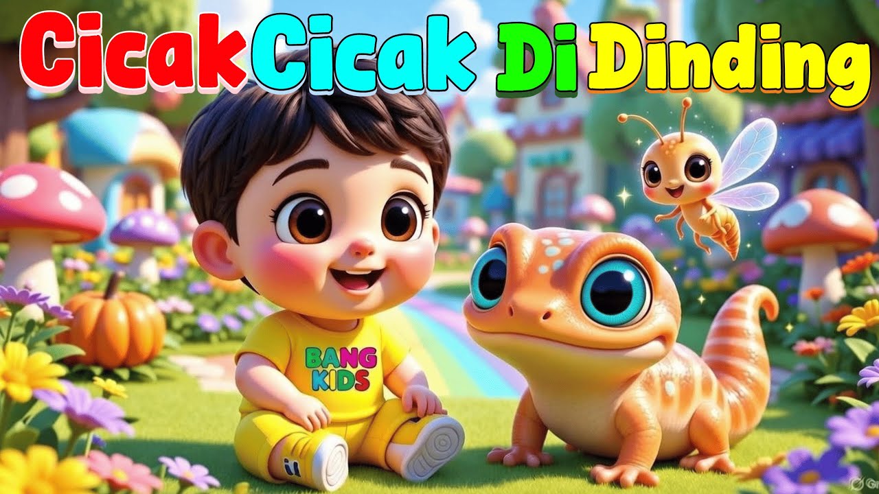 CICAK DI DINDING ANIMASI 3D LUCU DAN IMUT TOKOH SESUAI KESUKAAN ANAK-ANAK,Lagu anak terpopuler 2026