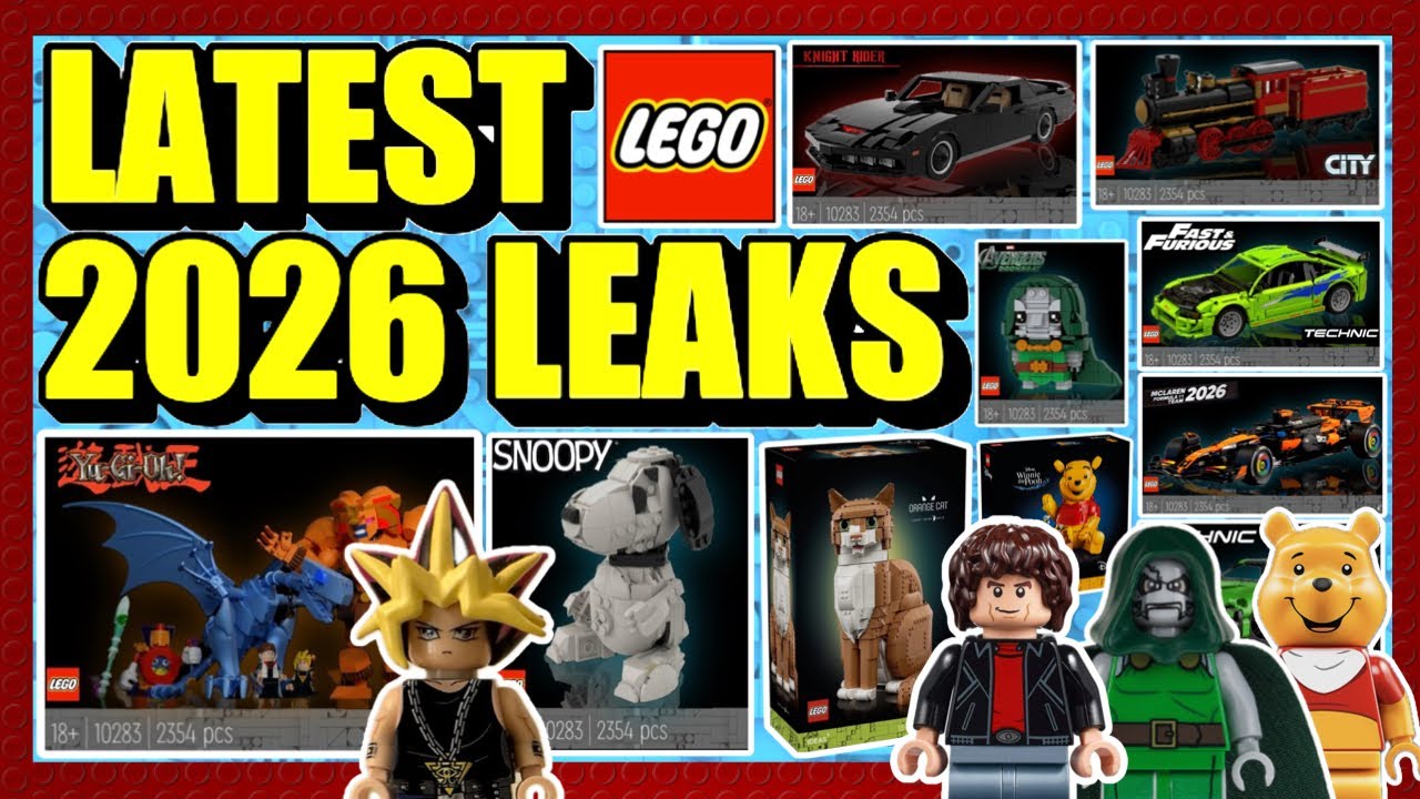 INSANE NEW LEGO LEAKS! Doomsday, Ideas, Friends, City, Disney, Technic & MORE!