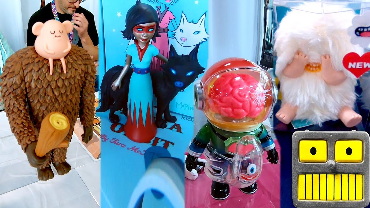 Designer Vinyl Art Toys @ Five Points Festival 2019 (Litor's Works Zukaty Tara McPherson)