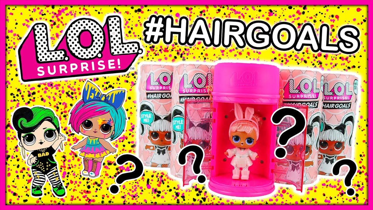 Открываем 5 кукол Lol Surprise #Hairgoals! | Двойников нет | Мне досталась УЛЬТРА РЕДКАЯ! | Серия...