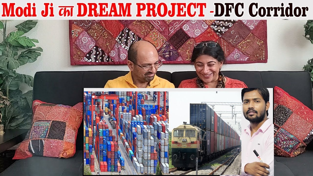 DFC Rail Project | WDFC and EDFC | DFCCIL | New Track Laying Machine | Reaction !!
