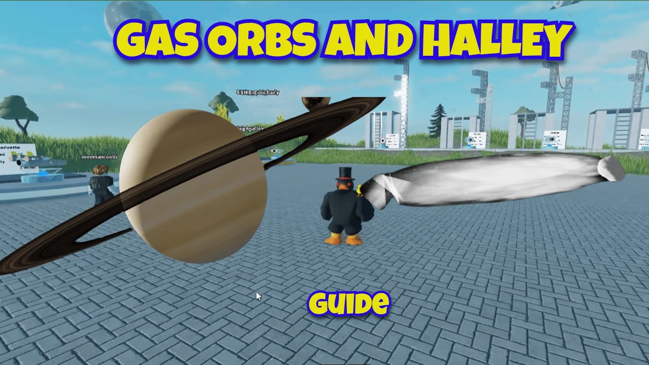 How To Get Jupiter, Saturn, and Halley's Orb in The Space Simulator Roblox