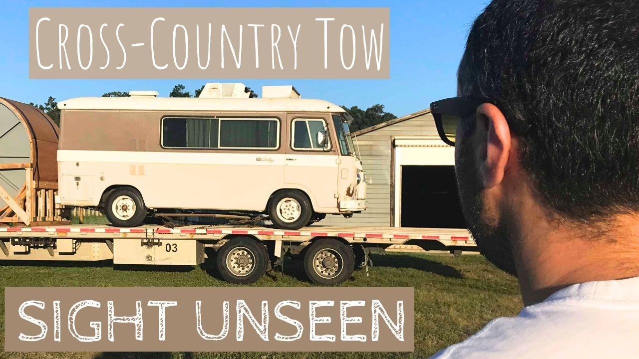 WE BOUGHT A VINTAGE RV IN AN ONLINE AUCTION! $7,500 MISTAKE?! Starting Vanlife and YouTube
