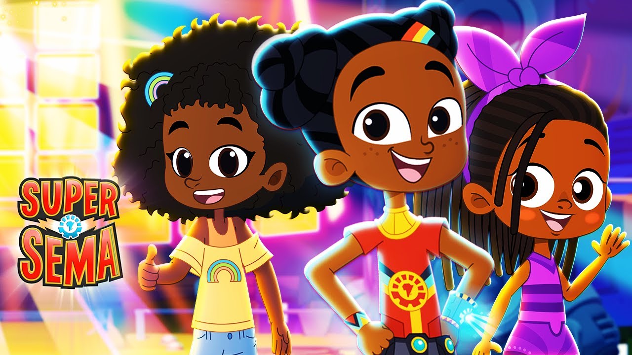 Being a Good Friend 💛 Super Sema | Cartoons for Kids