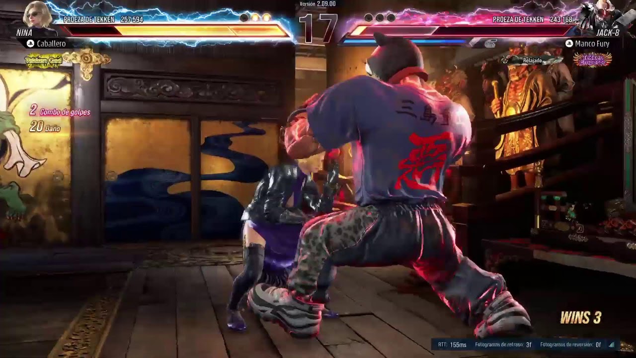 tekken 8 amistoso dante vs Manco fury