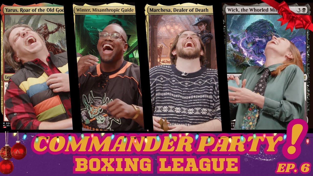 Commander Box League 2024 Year In Review! | Commander Party #6 | MTG EDH Gameplay