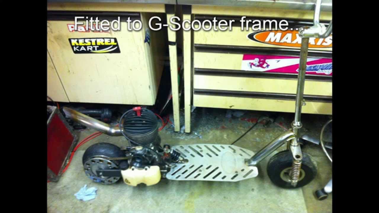 Custom 100cc Petrol Scooter
