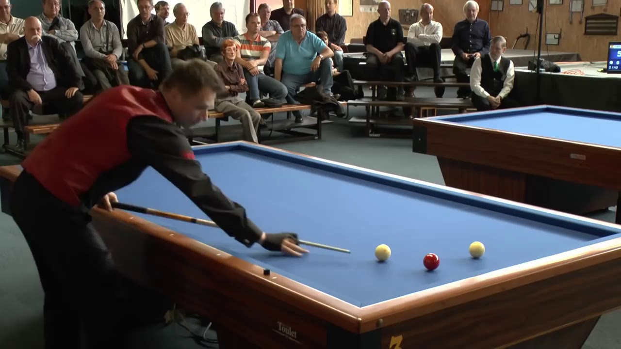 Billiards Cadre 71/2:   Frederic Caudron vs Faus