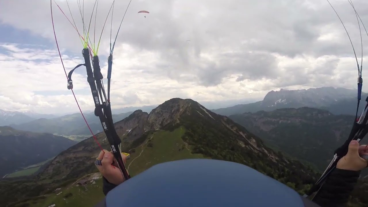 Paragliding in Kössen - Testival 2023 - First day