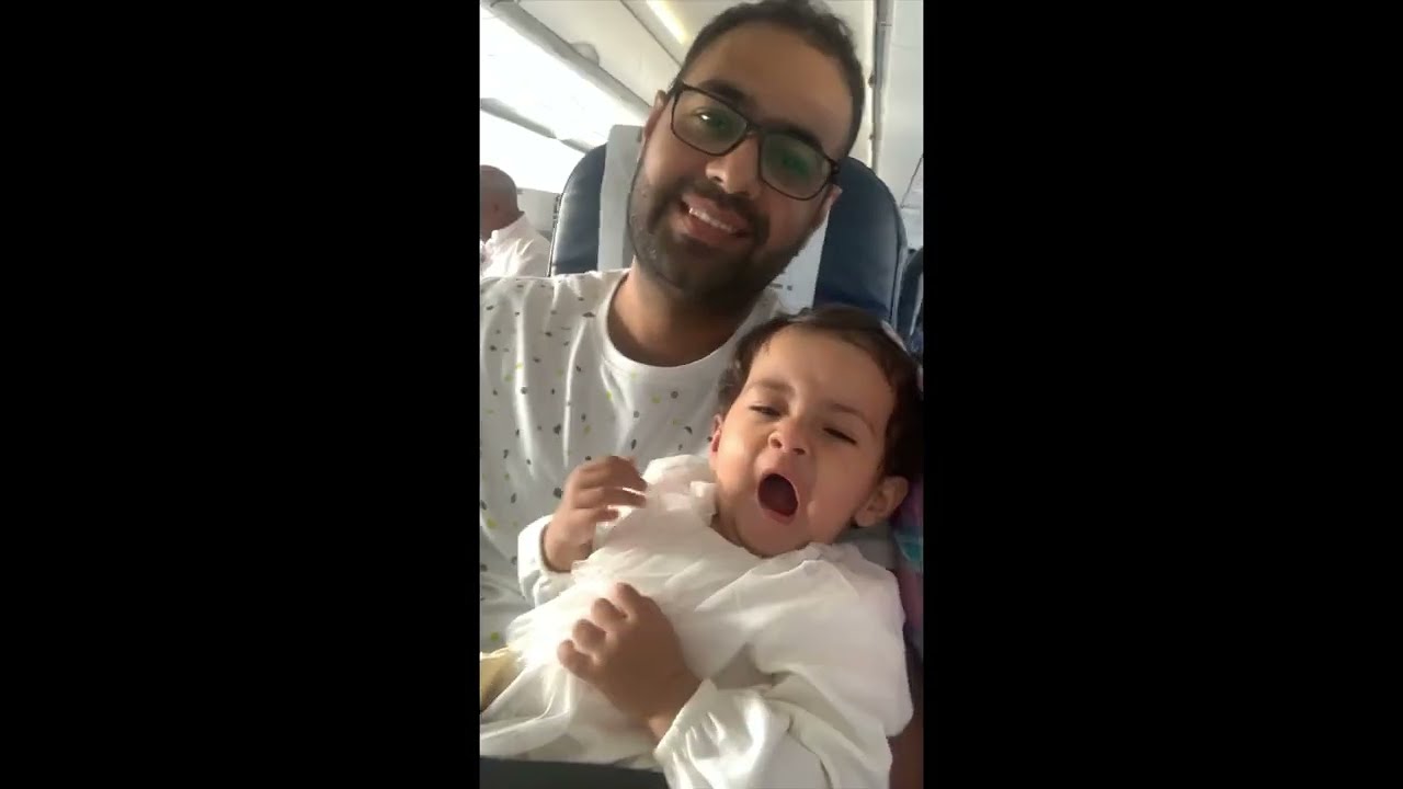 Zaira’s first flight