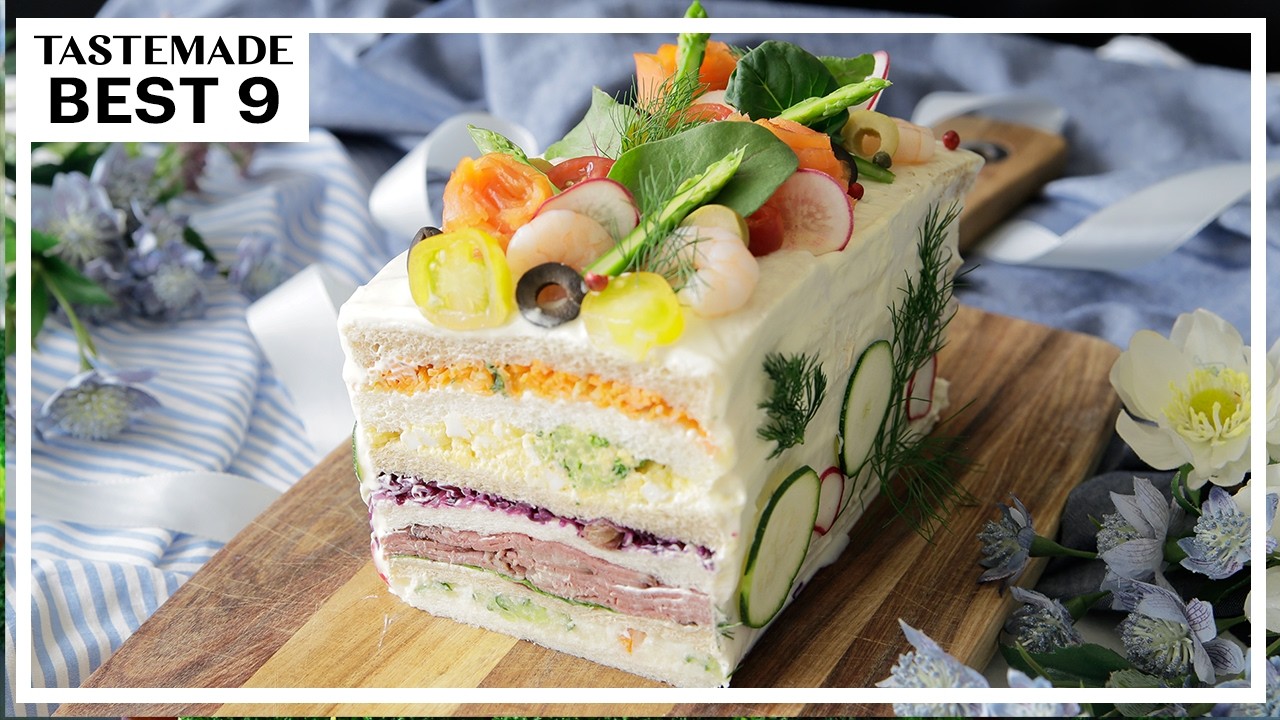 【ケーキは甘いだけじゃない🎂】こんな誕生日ケーキもいいよね！レシピBEST9