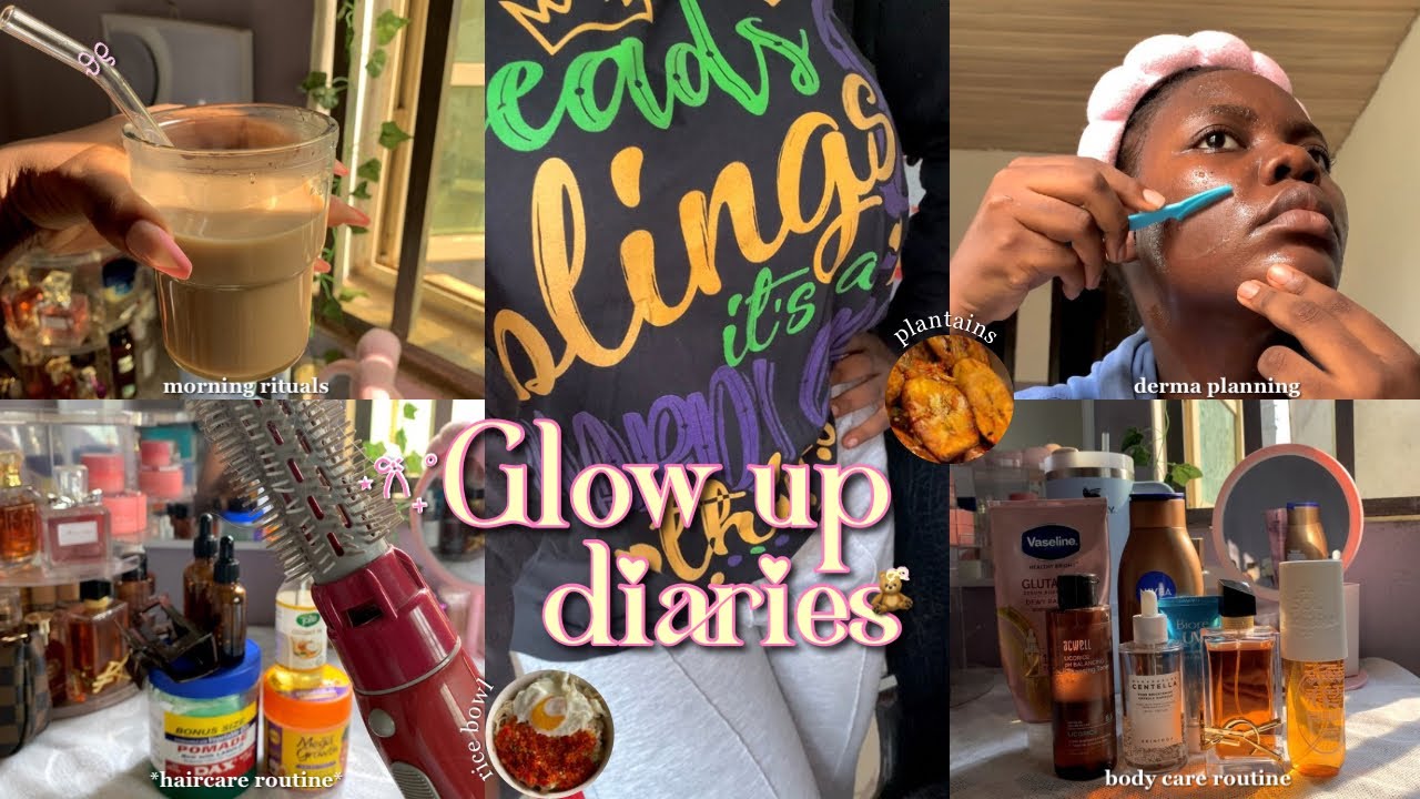 ‧₊˚☁️⊹♡ GLOW UP DIARIES𓂃･ﾟ☾ ✮˚.⋆ || selfcare🎀 pilates, what I eat, skincare, twist braids