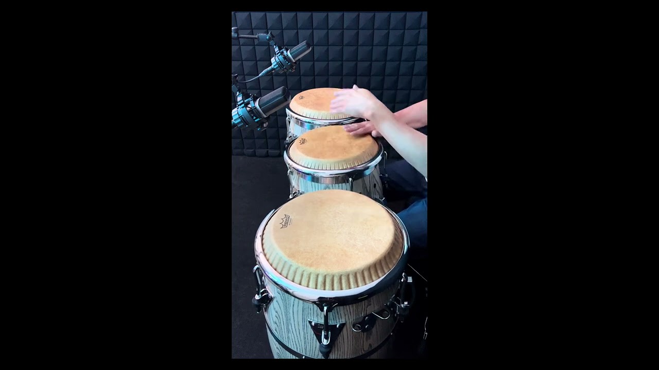 Triple Mordente-COMBINACION - TRES CONGAS #shorts  #pepeespinosacongas #percussion