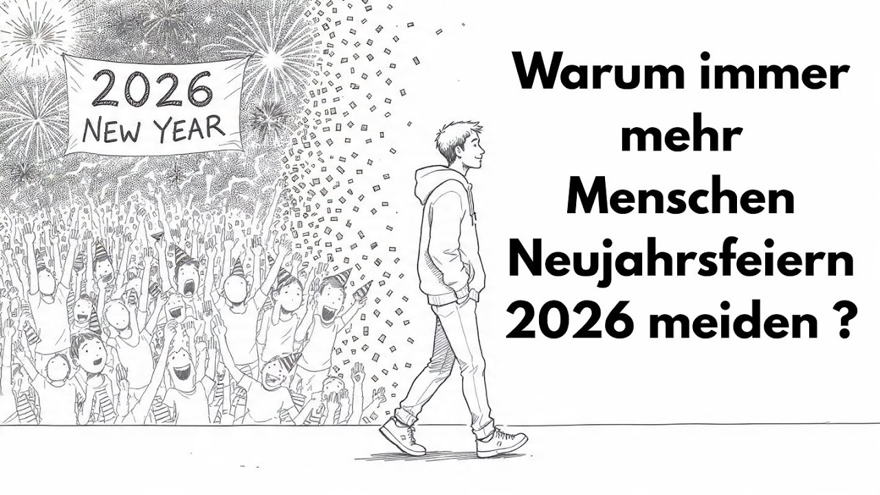 Warum immer mehr Menschen Neujahrsfeiern 2026 meiden | Psychologie erklärt