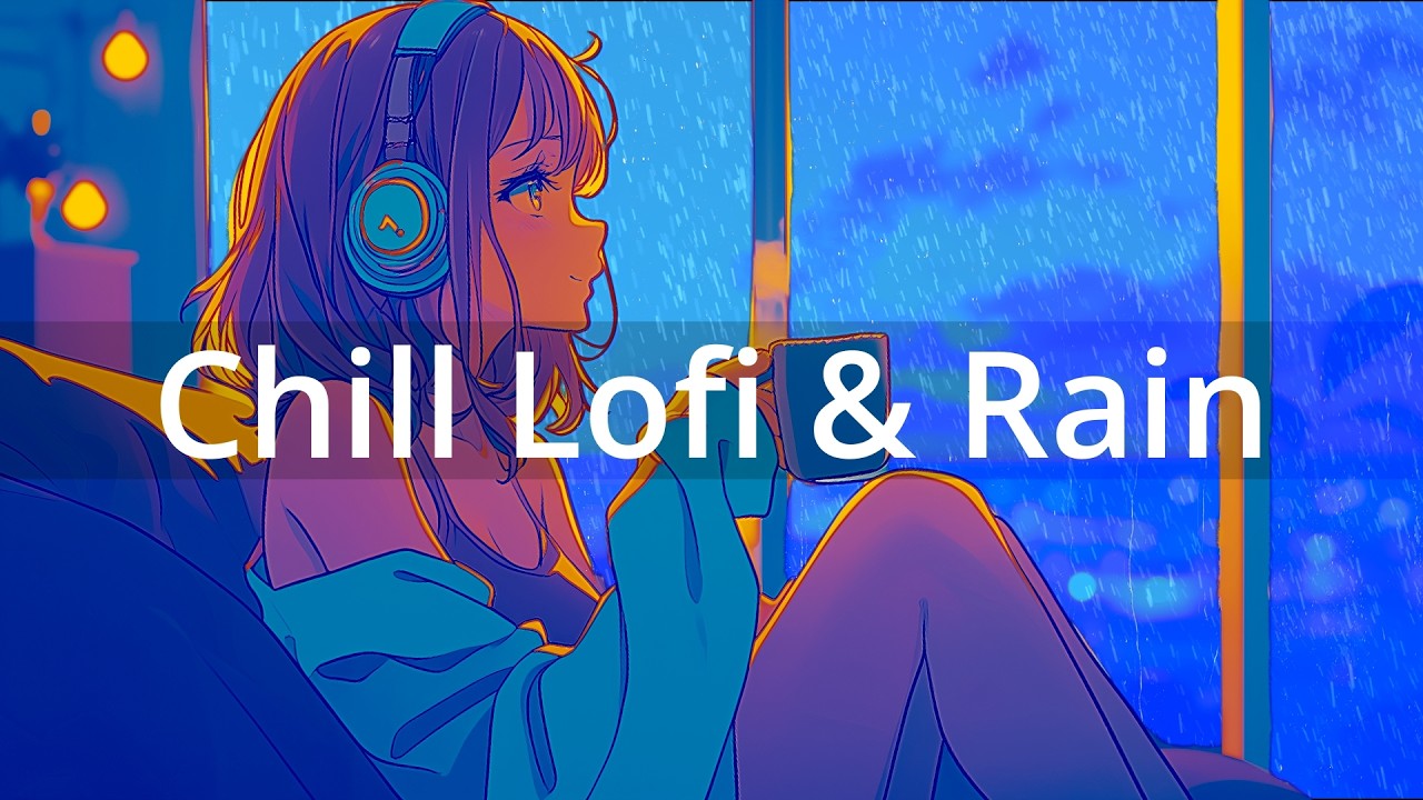 🎧 1 Hour of Smooth Lofi & Rain for Focus & Chill 🌧️