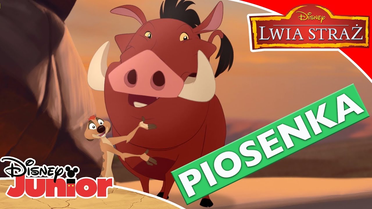 🥁 Piosenki z Sawanny | Lwia Straż | Disney Junior Polska