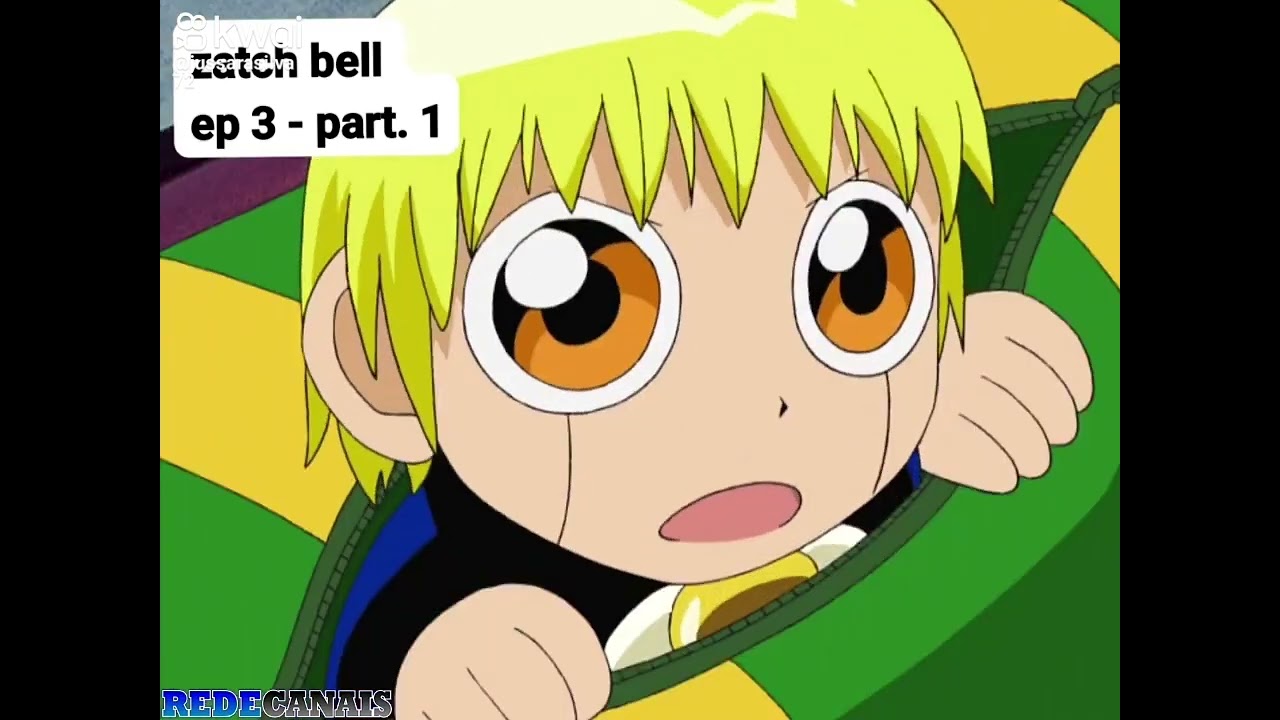 Konjiki No Gash Bell - Ep.003 O Segundo Poder (Dublado) HD Parte 01 (2003)