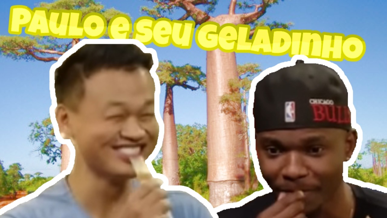 PAULO E SEU GELADINHO DE MUKUA || Editando programas, lives e outros