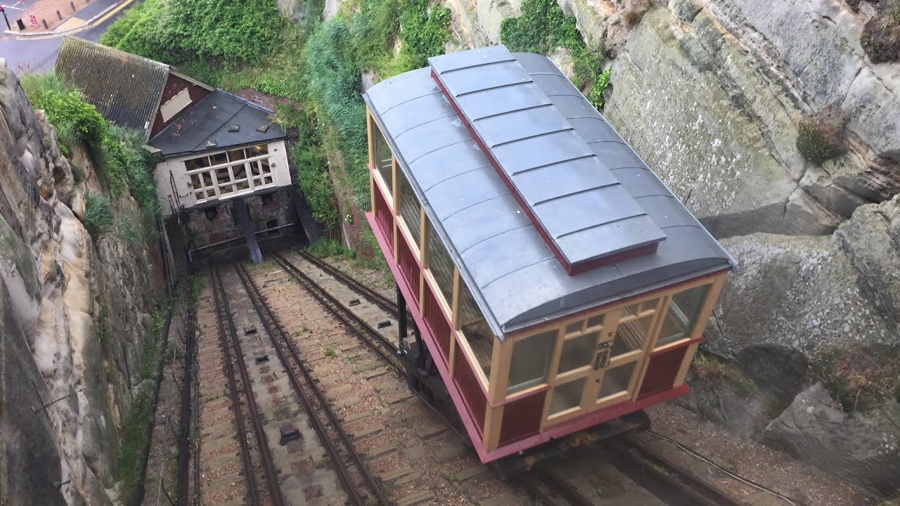 Going down Hastings east hill cable car 