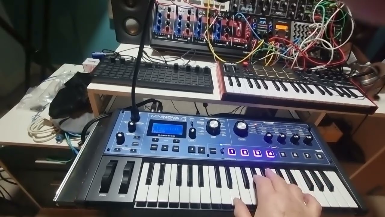 My first foray into modular / semi Modular synths 