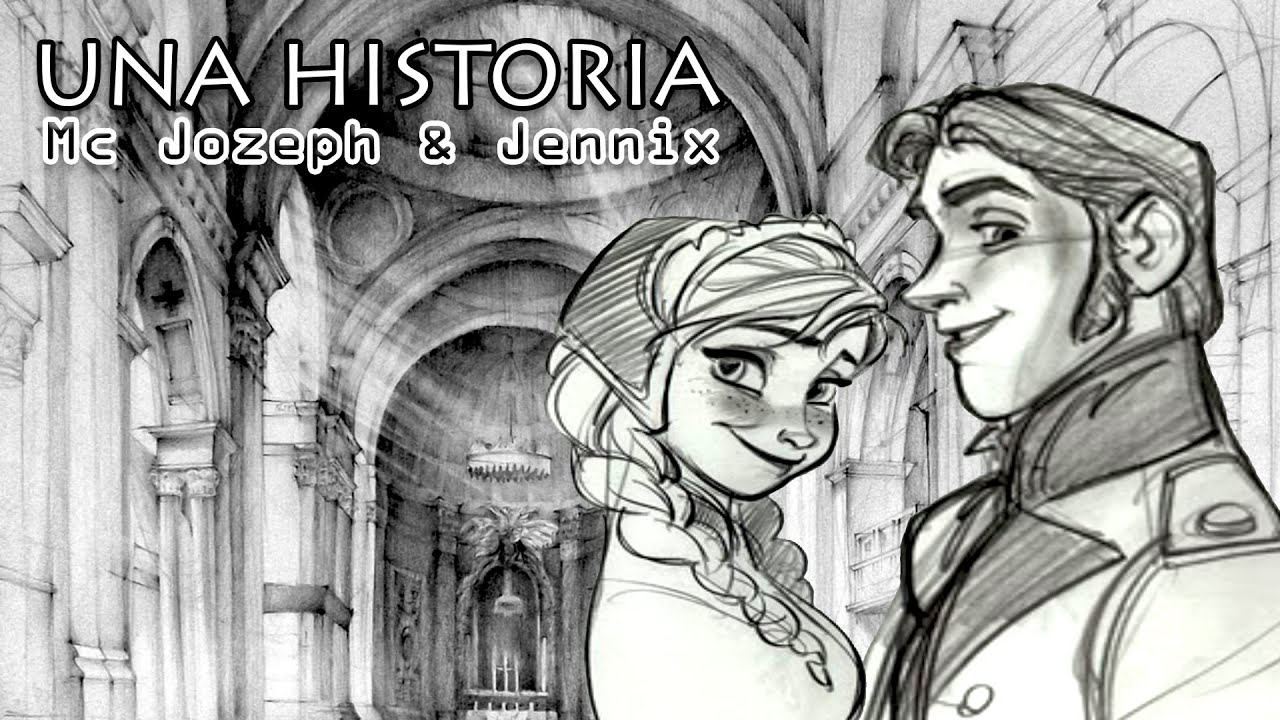 UNA HISTORIA 🤍 Mc Jozeph & Jennix | Videoclip con dibujos (Rap Romántico)