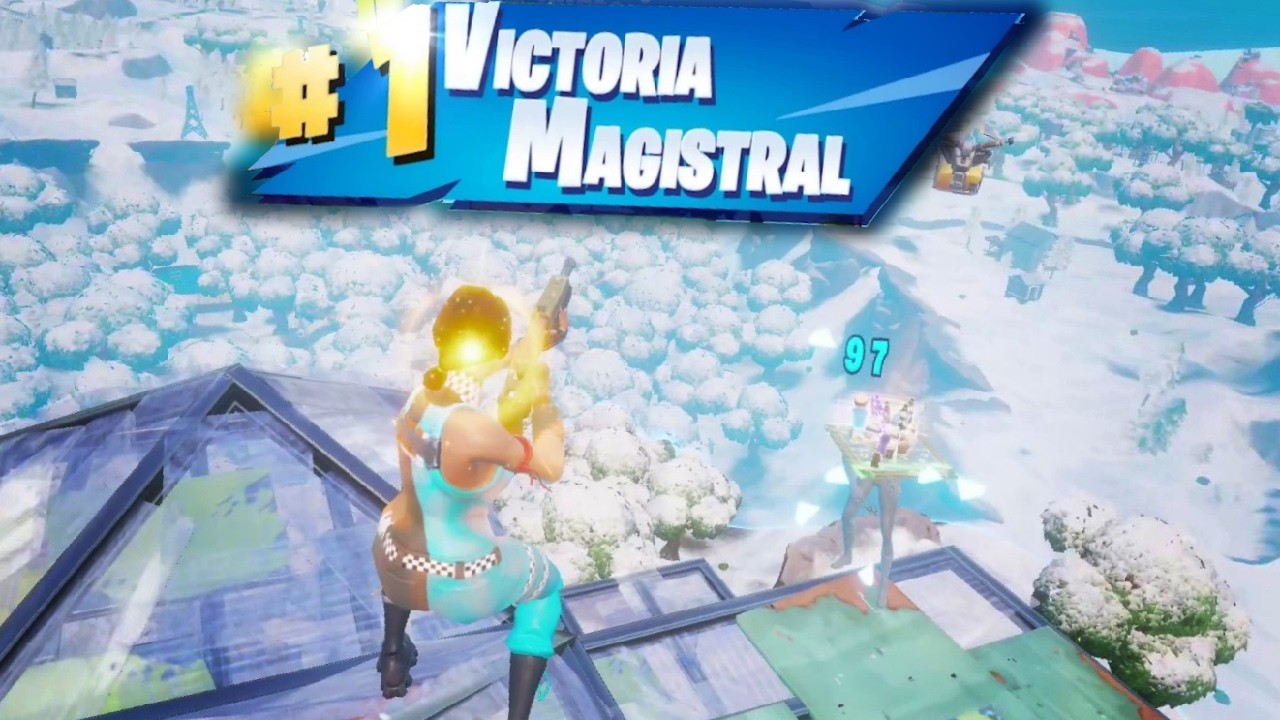 Ganando con el mapa OG totalmente Nevado