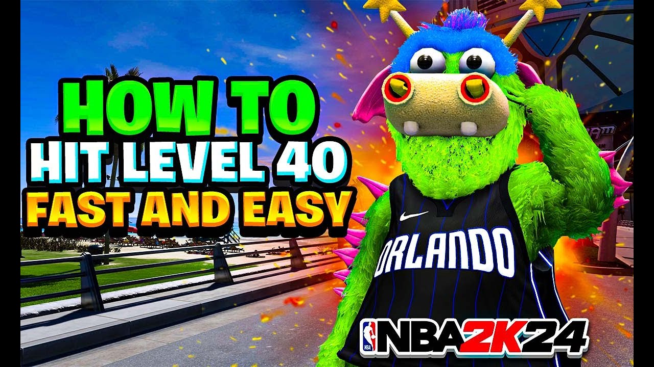 HOW TO HIT LEVEL 40 FAST & EASY ON NBA 2K24 IN SEASON 5!! EASY & FAST LEVEL 40 METHOD!!