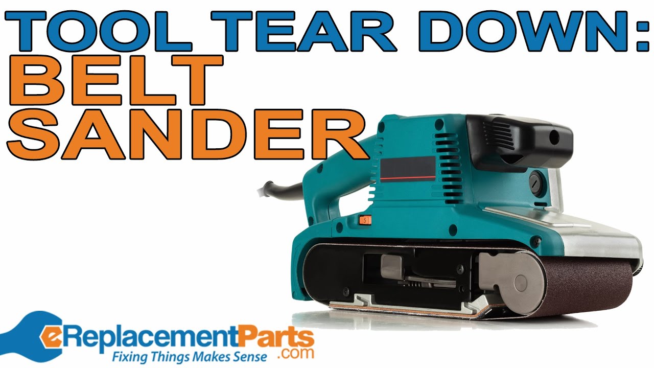 Tool Tear Down: Can We Salvage This Old Belt Sander? | eReplacementParts.com