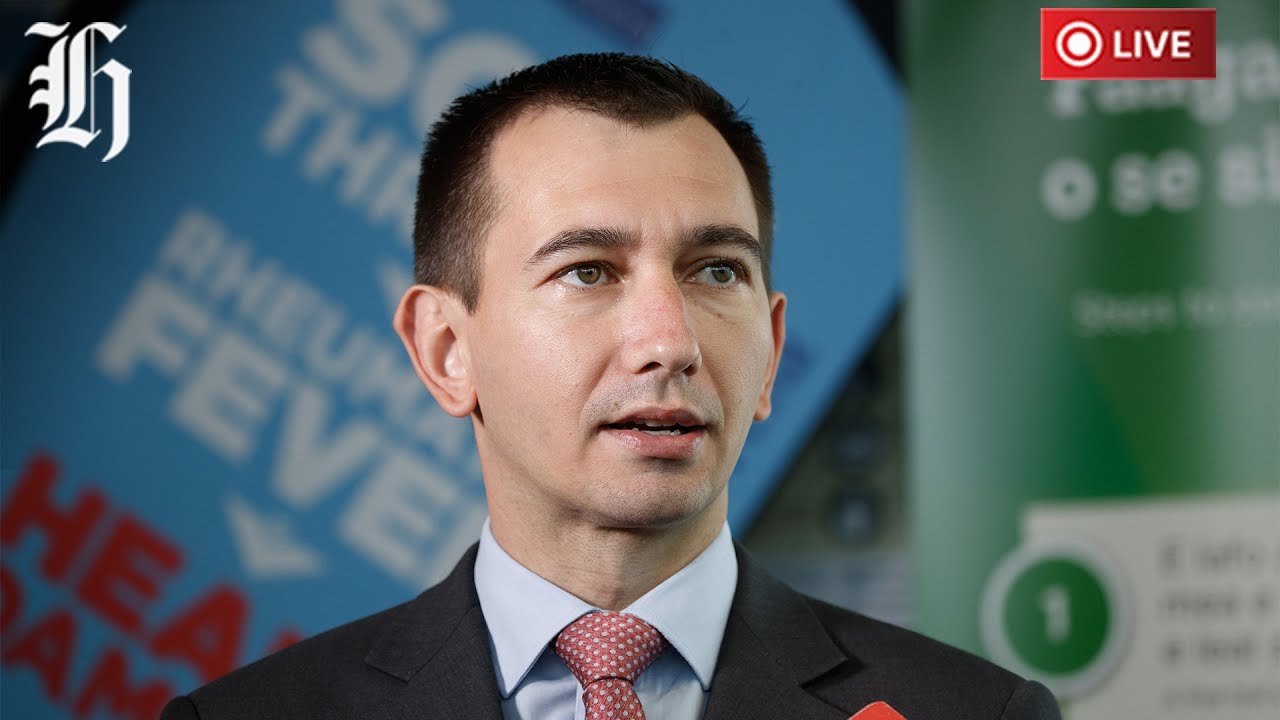 NZ Herald Live: Simeon Brown speaks to media