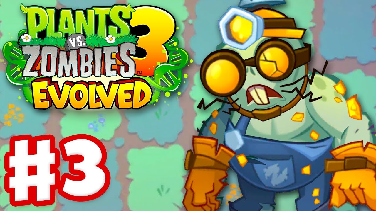 Volcanologist Zombie! - Plants vs. Zombies 3: Evolved - Gameplay Walkthrough Part 3