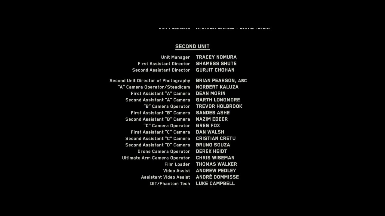Power Rangers (2017) End credits FIXED