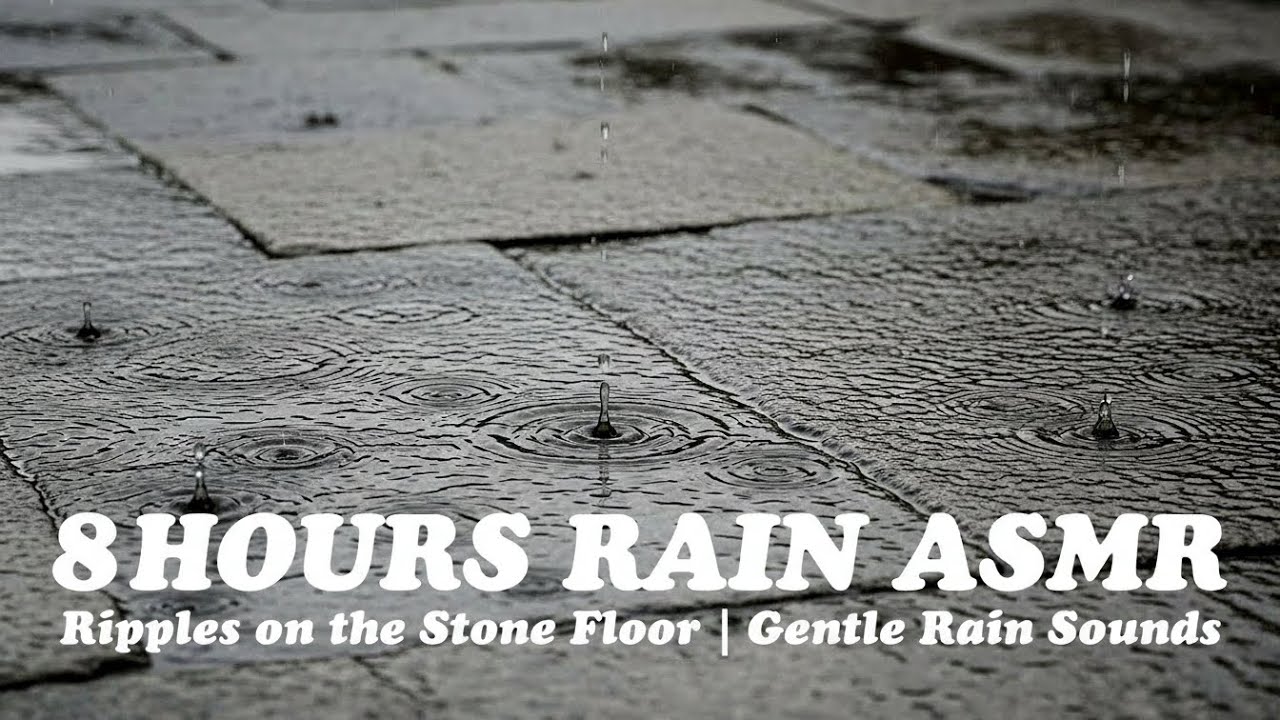 Ripples on the Stone Floor | Gentle Rain Sounds