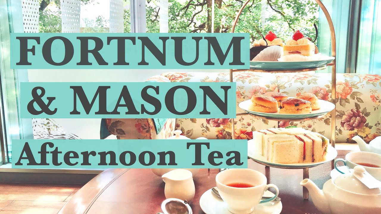 フォートナムアンドメイソンのアフタヌーンティー/Afternoon tea at FORTNUM AND MASON Tokyo