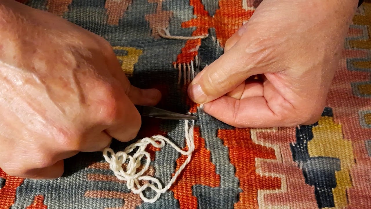 come restaurare buco su kilim, tappeti udine