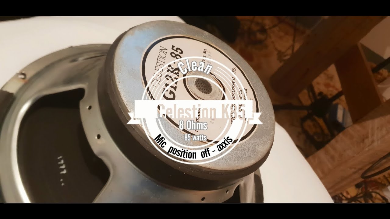 WGS Retro 30 vs Vintage 30 vs Celestion G12K85 - with Hughes & kettner Trilogy, PRS SE Custom 24 TS