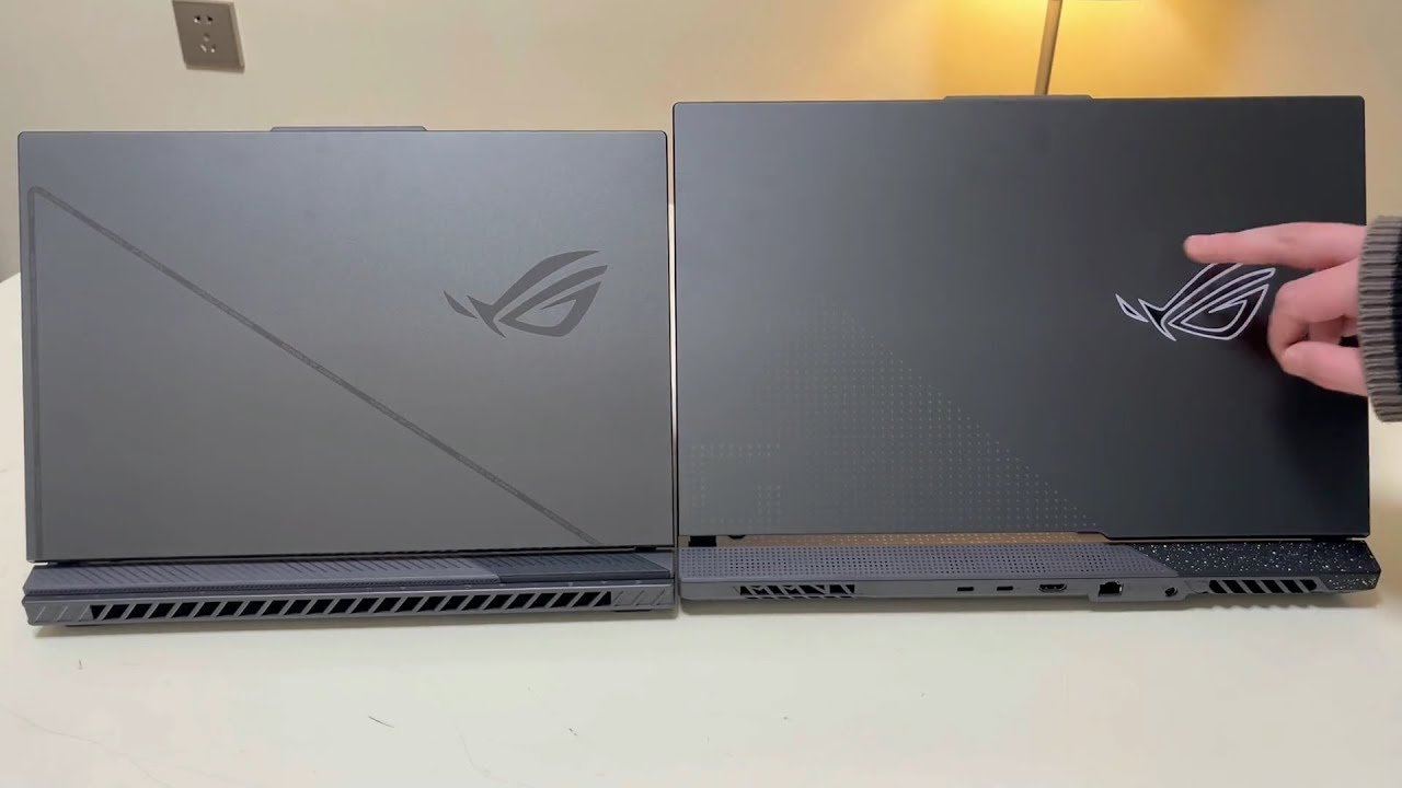 2023 asus ROG Strix G17 AMD  R9 7845HX Battle Intel 13650HX ..