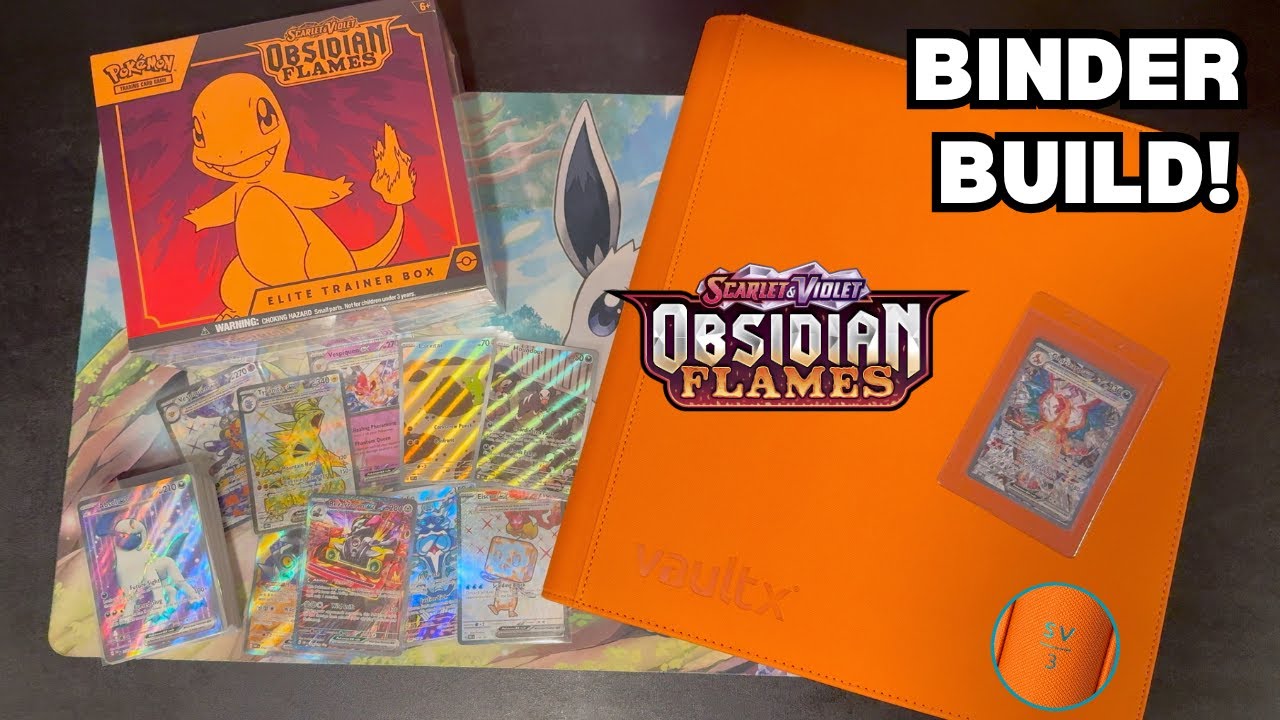 Finally Building an Obsidian Flames Binder!