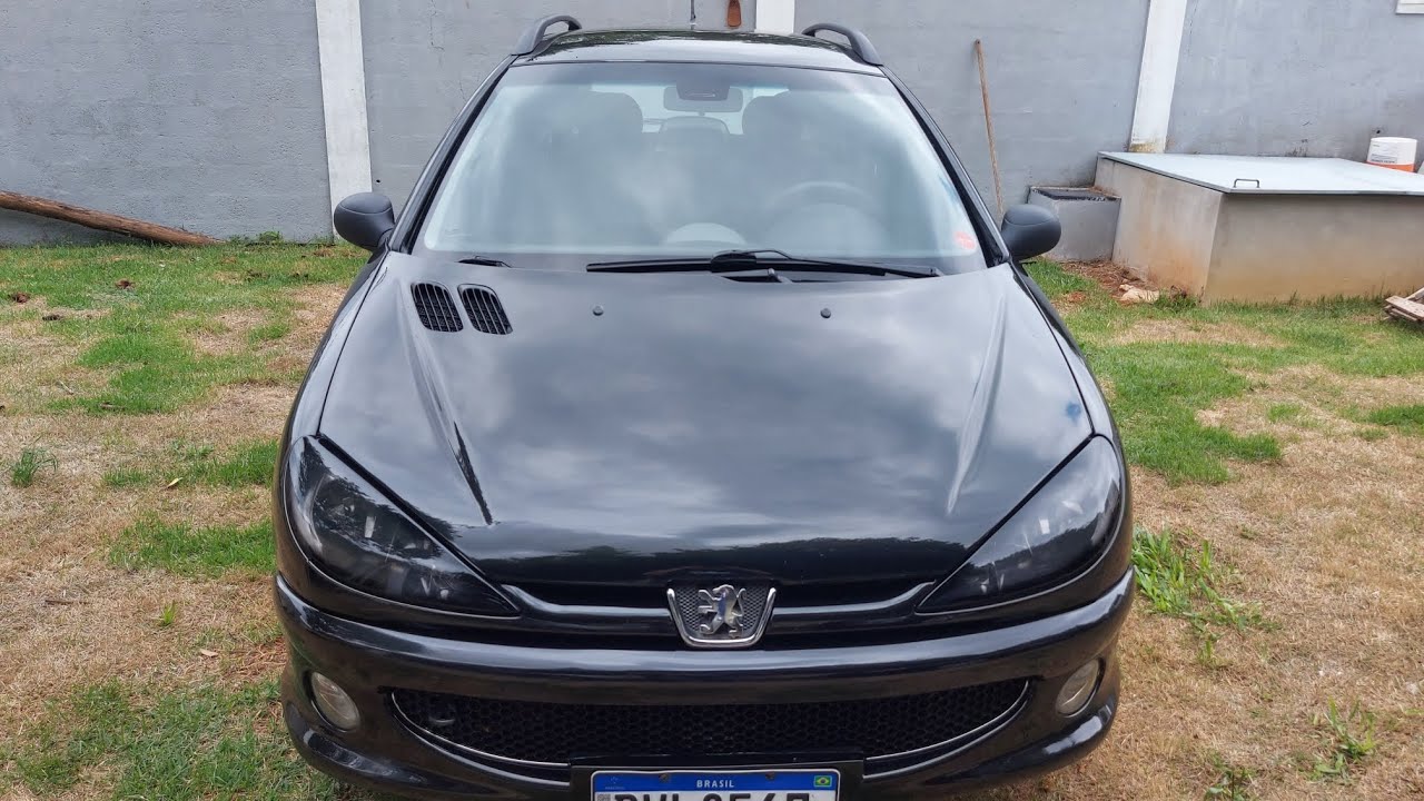ESSE É O MEU PRIMEIRO CARRO 😍 | FIZ FUNILARIA E PINTEI O PEUGEOT 206 *JA VIRAM PROJETO NO SW?*