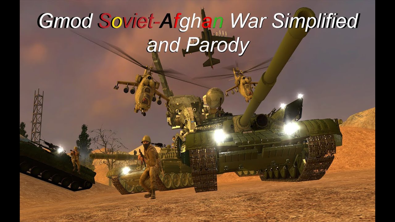 Gmod Soviet-Afghan War Simplified and Parody